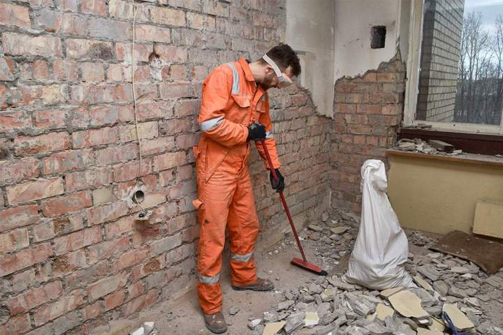 Remise en état impeccable après vos chantiers.